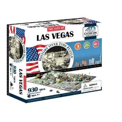 Rompecabezas 4d Cityscape Las Vegas Cty-4d107