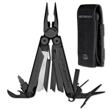 Leatherman Wave Negro Navaja Acero Inoxidable 17 Herramienta