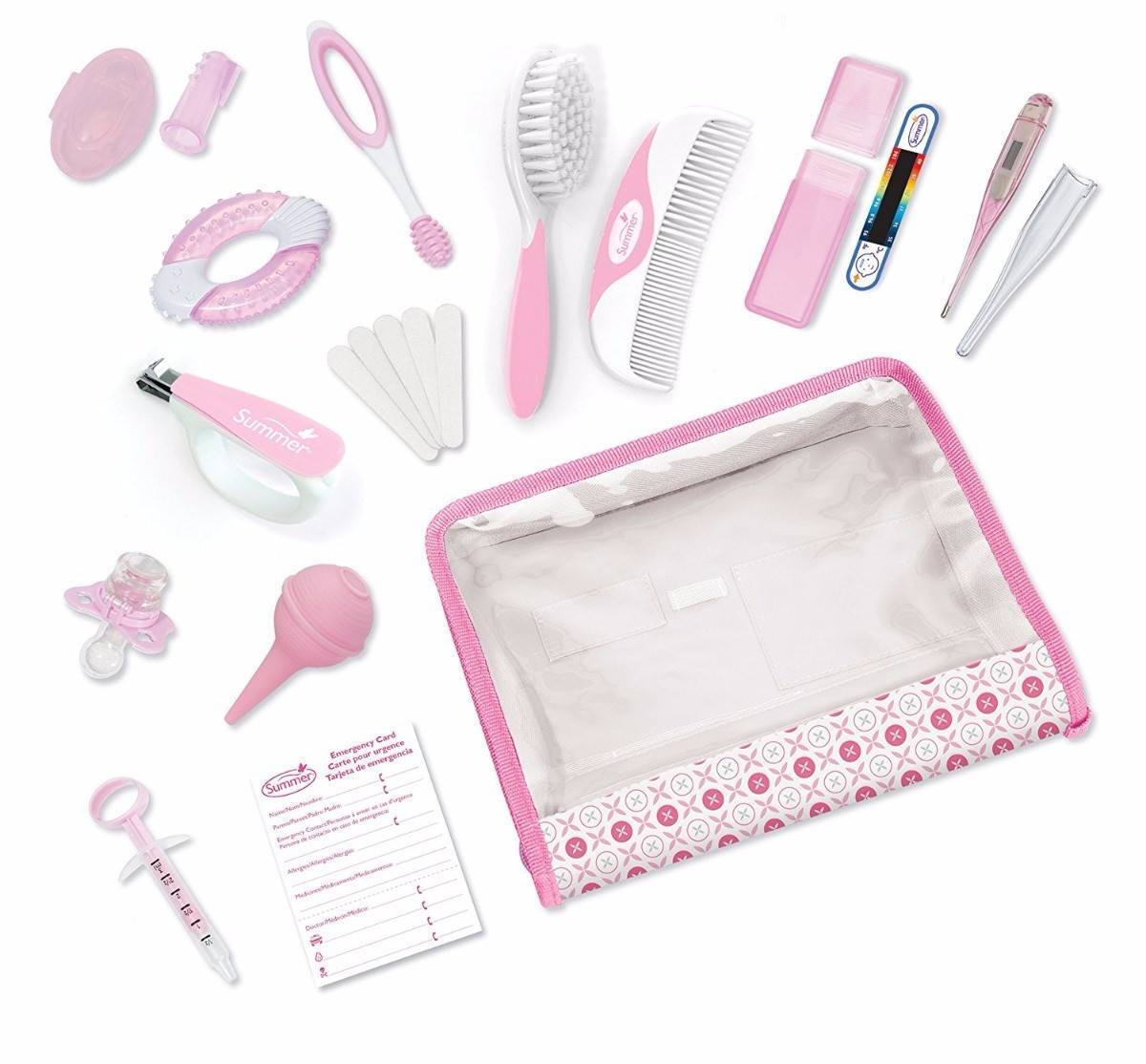 Summer Infant Kit Completo De Cuidado Infantil En Rosa