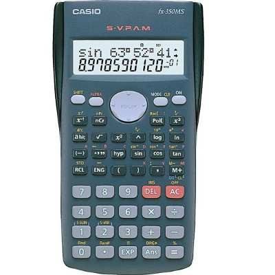 Casio Fx-350ms, Calculadora De Fracción Y Estadísticas