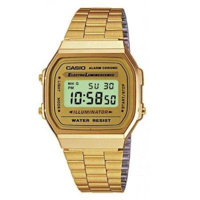 Casio A168wg-9wdf0 Reloj Digital Casico, Color: Oro