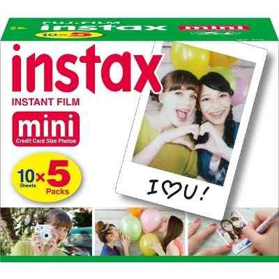 Fujifilm Instax Mini Ww5 Pelicula Instantanea 5 Paquetes