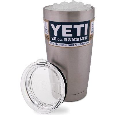Yeti Yram20 Coolers Vaso Rambler , Color Plata , De 20 Oz – Bodecor