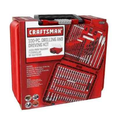 Craftsman Acm1001 Kit Con 100 Barrenas De Perforacion