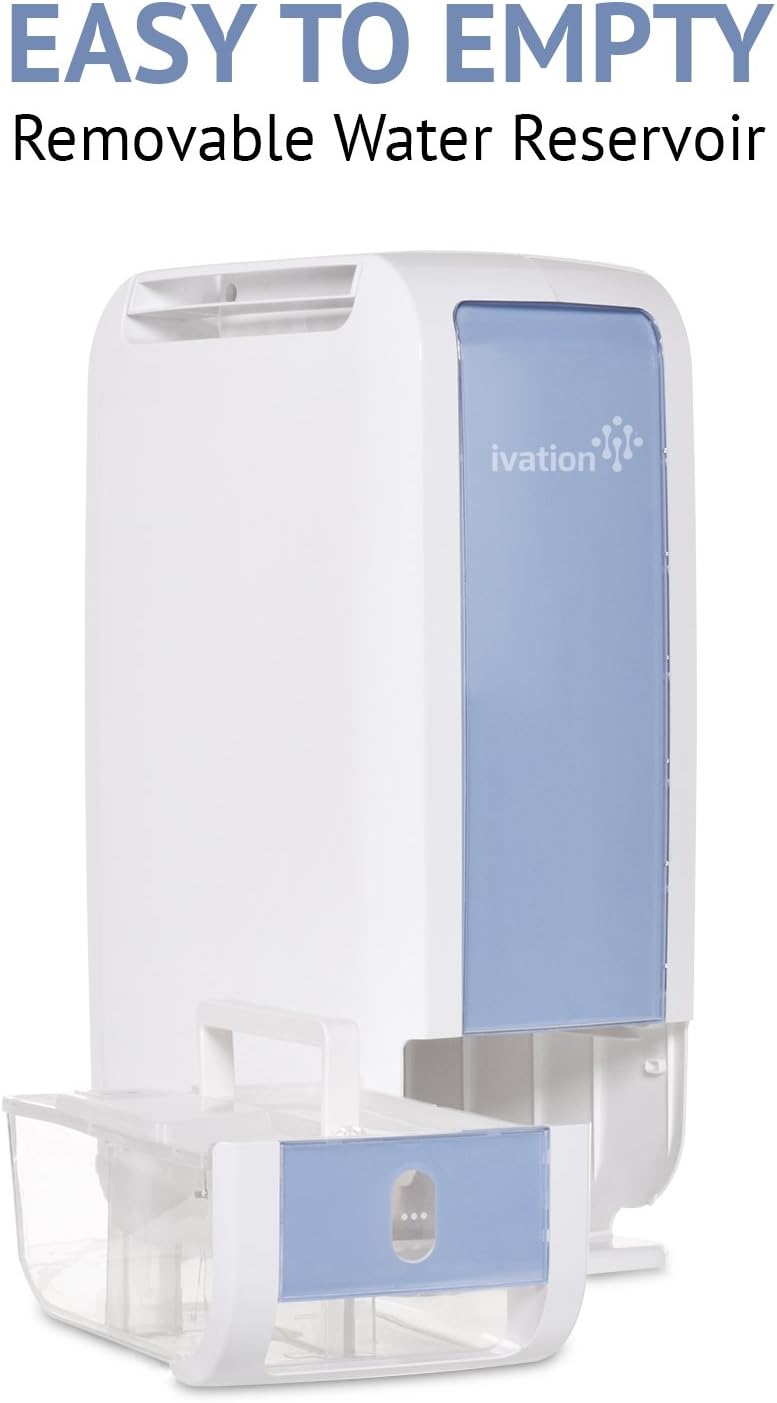 Ivation Deshumidificador Desecante 13 Pintas 6l/día 25m²