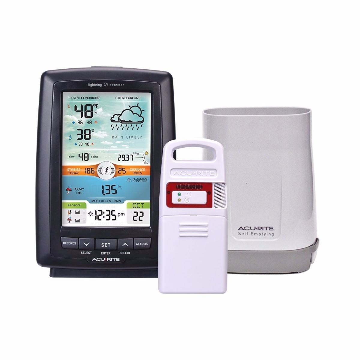 Acurite 01021m Estacion Meteorologica A Color Pluviometro