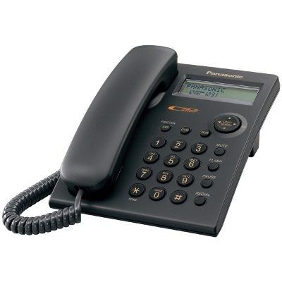 Panasonic Kx-tsc11b Telefono Con Cable E Identificador