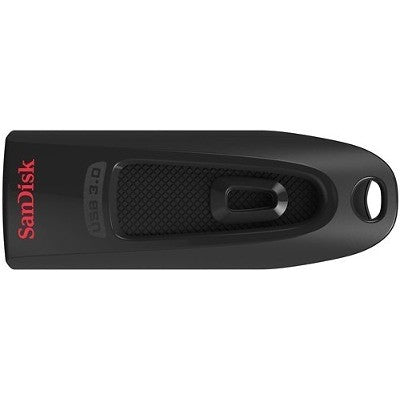 Sandisk - Usb Ultra 3.0 De 256gb Flash Drive En Negro