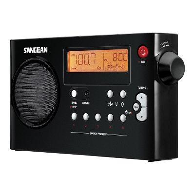 Sangean Pr-d7 Bk Radio Portatil Am/fm Digital Recargable