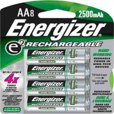 Energizer Nh15bp-8 Paquete De 8 Baterias Aa Recargables