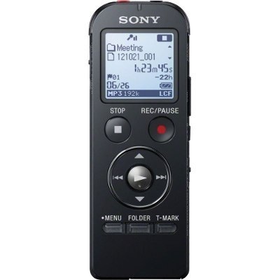 Grabadora De Voz Digital Sony 4gb Icd-ux533blk Mp3 Con Usb