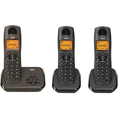 Rca 2162-3bkga Telefono Fijo 3 Auriculares