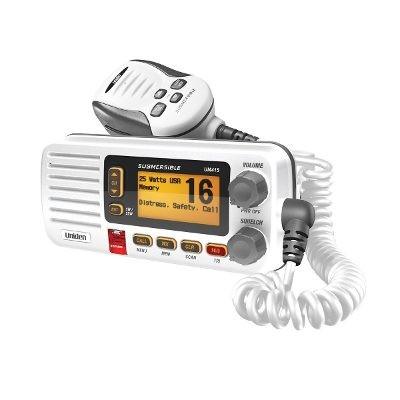 Uniden Um415 Radio Vhf Marina Clase D Montaje Fijo En Blanco