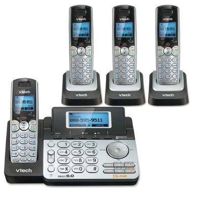 Vtech Ds6101 + 3 De S6151, 2-línea 4 Auriculares