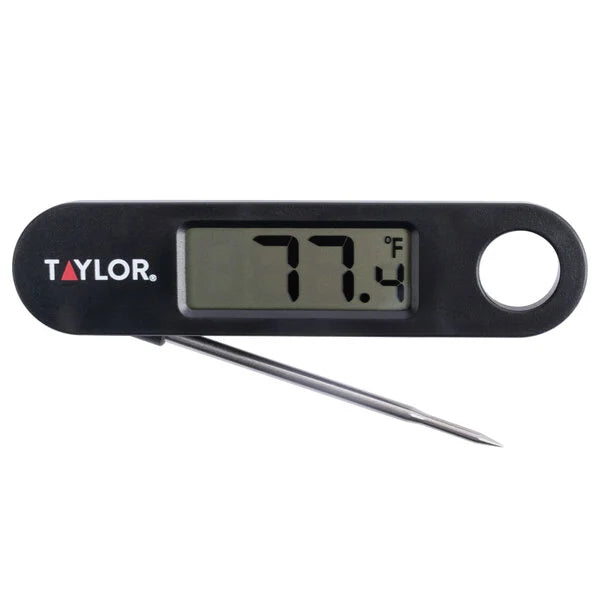 Taylor Termometro Digital Para Alimentos De Color Negro