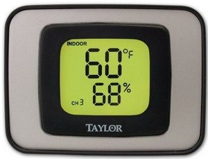 TERMOMETRO DIGITAL TAYLOR HIGOMETRO CON MEMORIAS - 1523