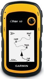 GPS GARMIN ETREX 10 - CON CABLE USB Y MAPA BASE MUNDIAL