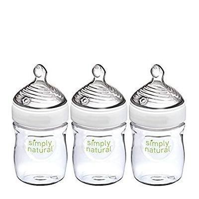 Nuk 76441 Simply Natural Bottle Paquete De 3 Botellas De 5oz