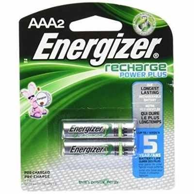 Energizer Nh12bp-2 Recargue Power Plus Aaa 800 Mah Baterias