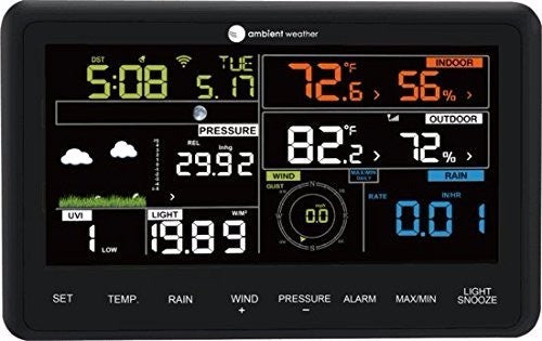 Ambient Weather Ws-2902 10-en-1 Wi-fi Estación Meteorologica