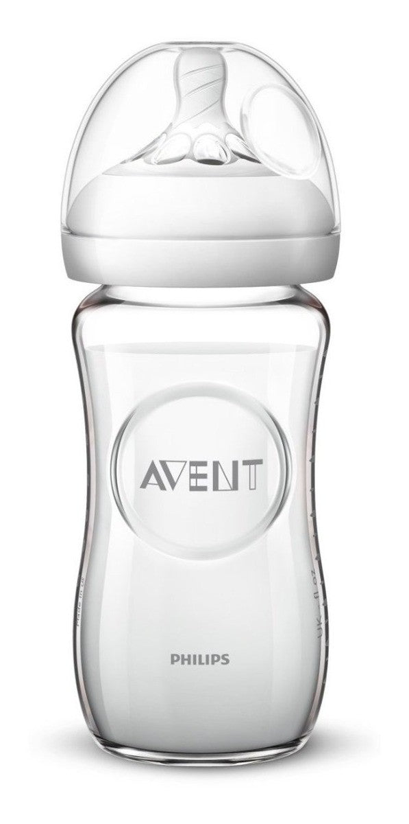 Philips Avent Natural Scf703/17 Botella 8oz Vidrio Transparente