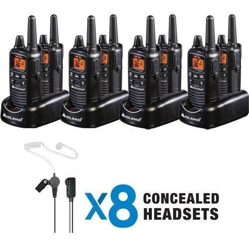 Midland Radio Empresarial Sin Licencia Frs ( 8pack Lxt600vp)