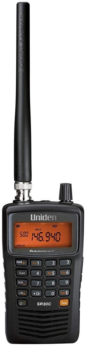 Uniden Sr30c Bearcat, Radio Escaner De Mano Compacto De 500