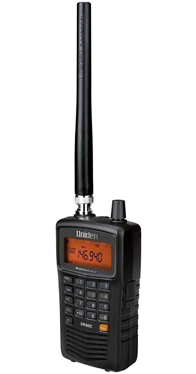 Uniden Sr30c Bearcat, Radio Escaner De Mano Compacto De 500