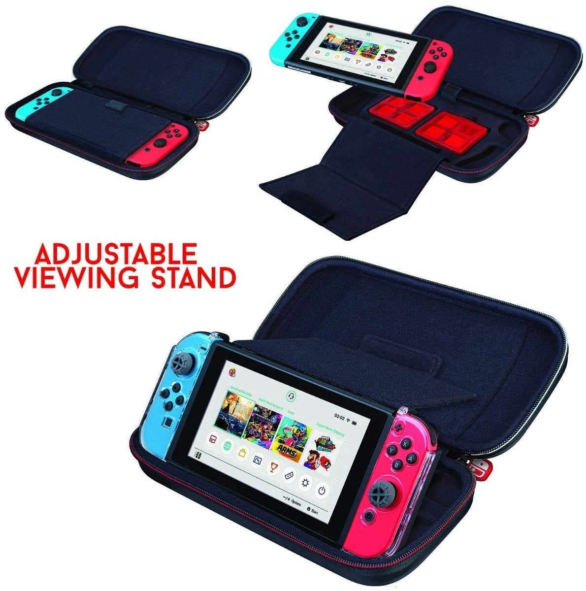 Nintendo Switch Nns40 Game Estuche De Viaje De Lujo