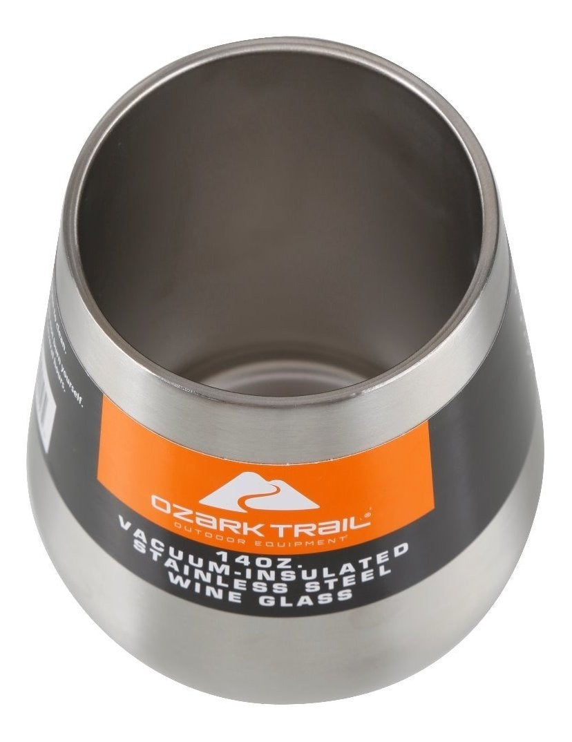 Ozark Trail Vaso Para Vino Acero Inoxidable 14oz 398ml