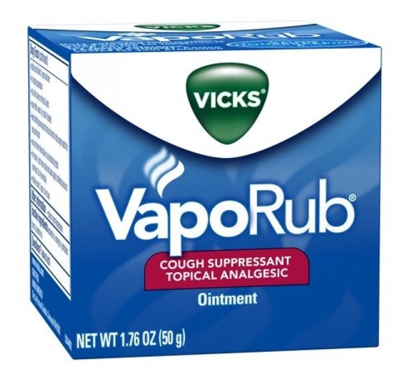 Vicks Vaporub Ungüento Para Masaje Pecho 50 Gramos