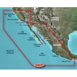 GARMIN BLUECHART G2 CALIFORNIA-MEXICO MICRO SD/SD US021R