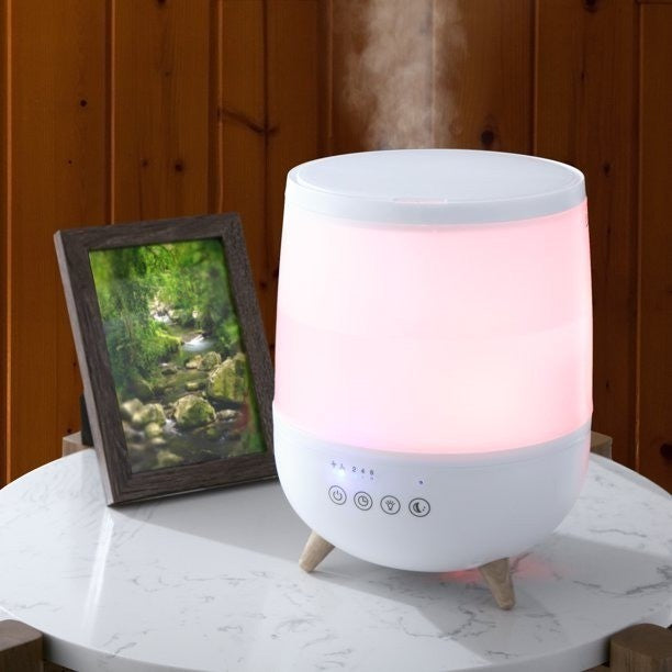 Equate Humidificador Ultrasonico Difusor Sin Filtro 0.5galon