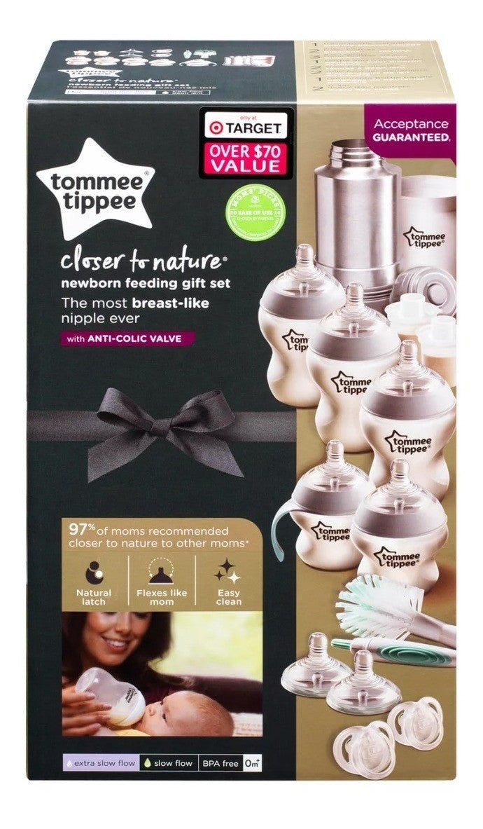 Tommee Tippee Closer To Nature Set Biber0n Recien Nacido