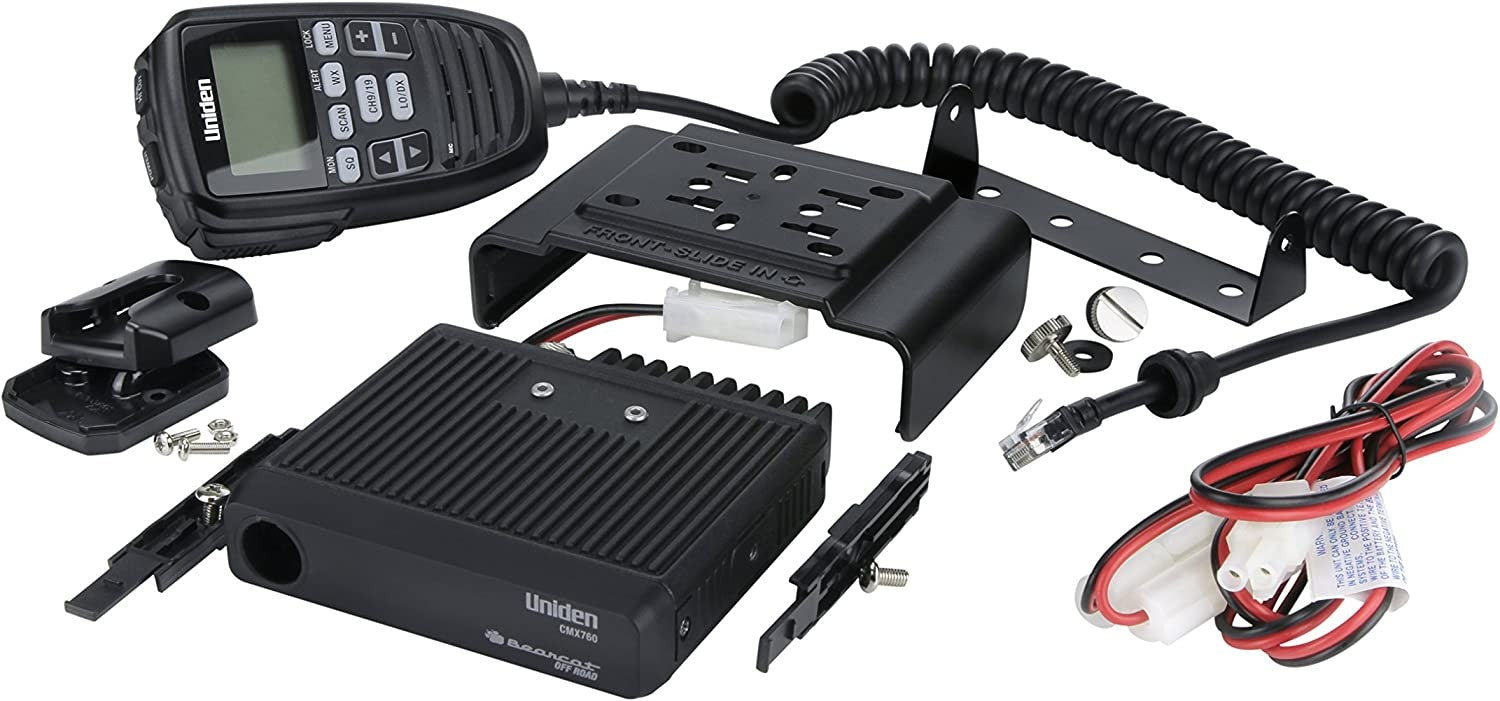 niden CMX760 Compact Mobile CB, Black
