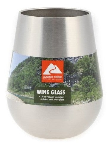 Ozark Trail Set Botella 2 Copas Acero Inoxidable