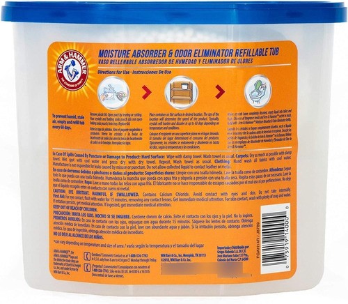 Arm & Hammer Eliminadora De Humedad Y Olores