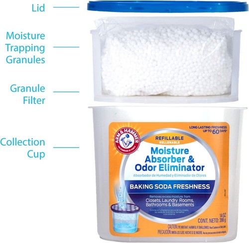 Arm & Hammer Eliminadora De Humedad Y Olores