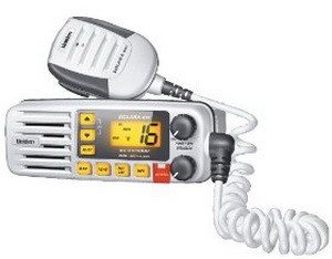 Radio Vhf Marino De Base Uniden Solara Dsx Um380 Blanco