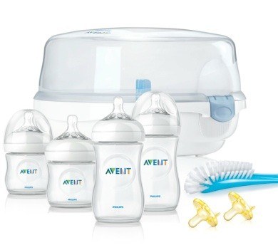 Avent Kit De Esterilizador De Biberones Natural Y Accesorios