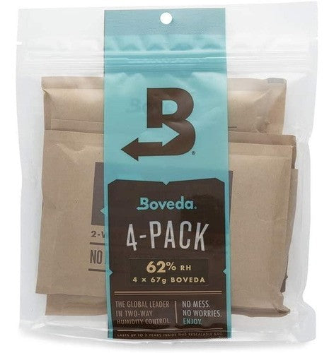 Boveda Controlador Humedad 2 Vias 67 Gramos 62% Rh 4pz
