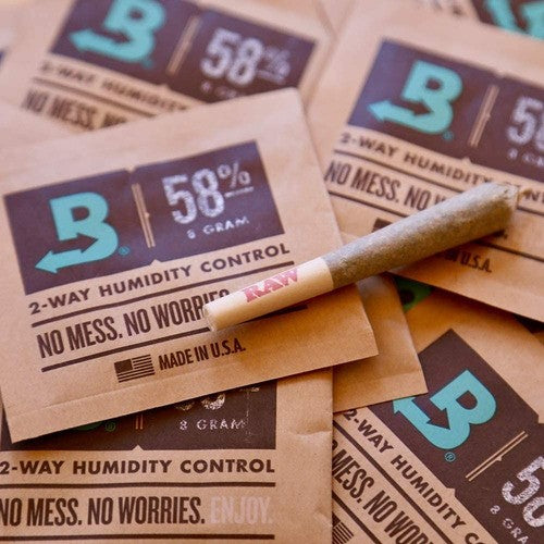 Boveda Control Humedad 2 Vias 8 Gram 10 Pz 58% Nivel Rh
