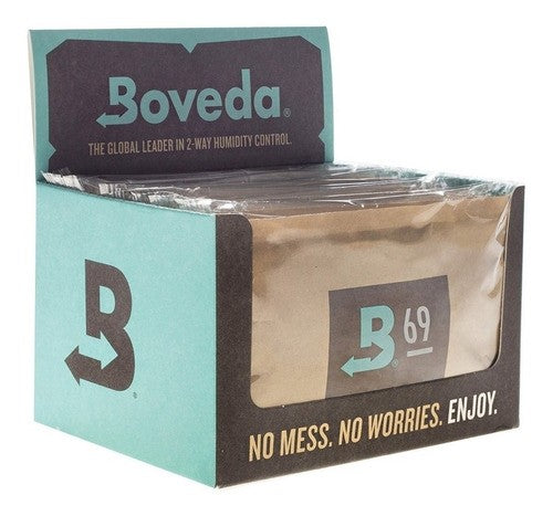 Boveda Caja Grande 12 Pack 60 Gramos Humedad 69%