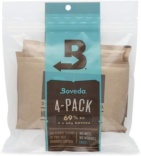 Boveda 69% Rh Tamaño 60 Pack De 4 Piezas
