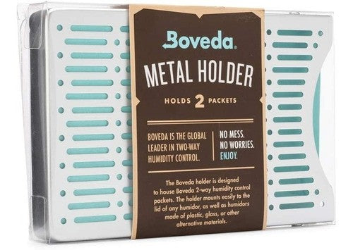 Boveda Soporte Metal Humidores Sostiene 2 Paquetes Grandes