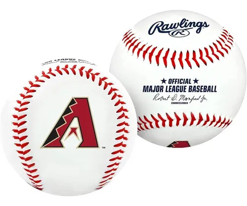 Rawlings Pelota De Baseball Con Logos De Equipo Arizona Diamond