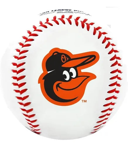 Rawlings Pelota De Baseball Con Logos De Equipo Baltimore Orloles