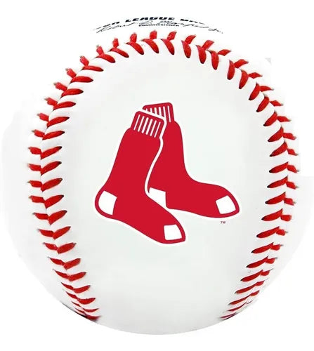 Rawlings Pelota De Baseball Con Logos De Equipo Boston Red Sox
