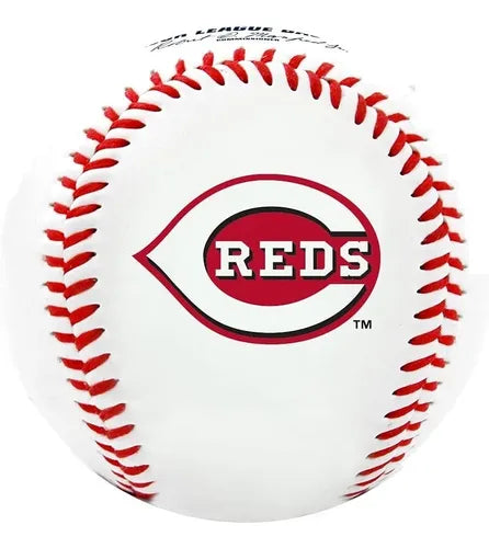 Rawlings Pelota De Baseball Con Logos De Equipo Cincinnati Reds