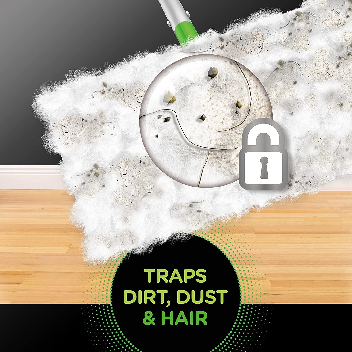 Swiffer Sweeper Heavy Duty Multi Surface Recargas de Paños Secos para barrer y limpiar pisos 20 paños